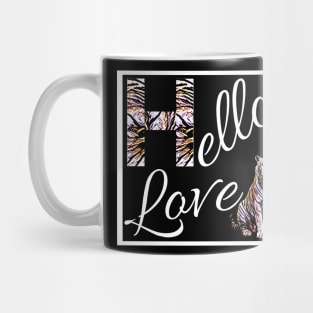 hello tiger love Mug